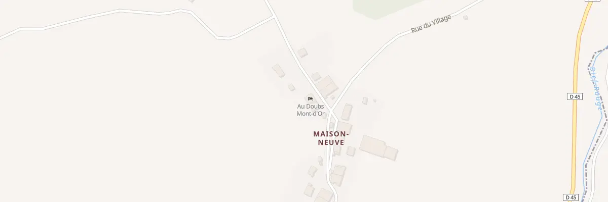 Plan du 37 Au Village de Maison Neuve à Fourcatier-et-Maison-Neuve