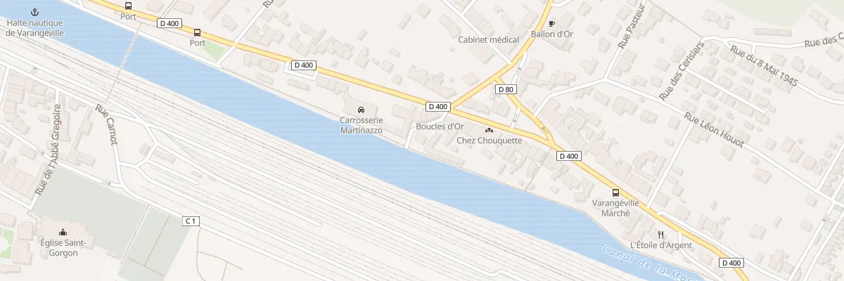 Plan du 54 Rue Gabriel Péri à Varangéville