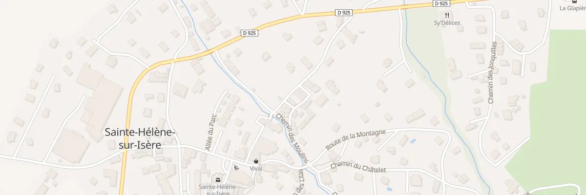 Plan du 33 Rue du Nant Bruyant à Sainte-Hélène-sur-Isère