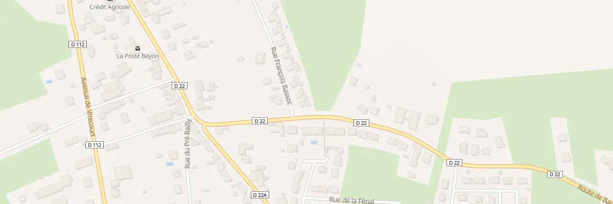 Plan du 39 Rue François Bassot à Bayon