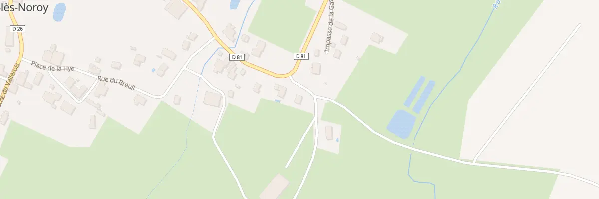 Plan du 13 Rte d’Autrey à Cerre-lès-Noroy