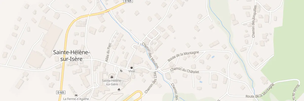 Plan du 192 Che des Moulins à Sainte-Hélène-sur-Isère