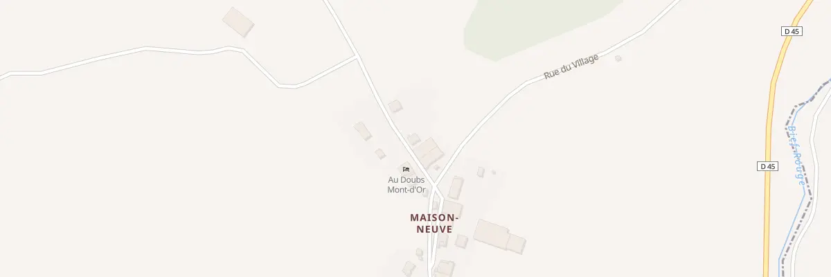 Plan du 38B Rue du Village à Fourcatier-et-Maison-Neuve