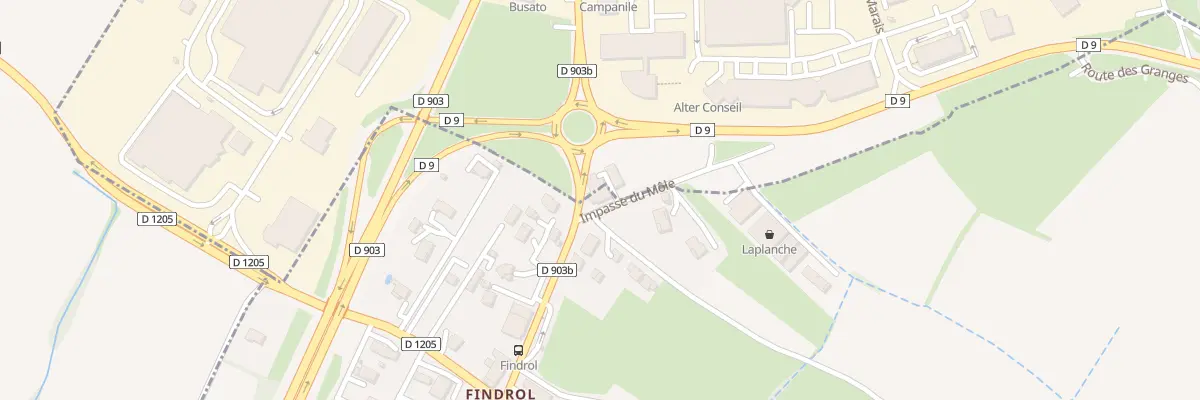 Plan du 21 Imp du Mole à Contamine-sur-Arve