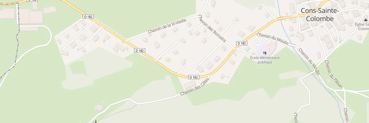 Plan du 350 Rte de Grange Neuve à Val de Chaise
