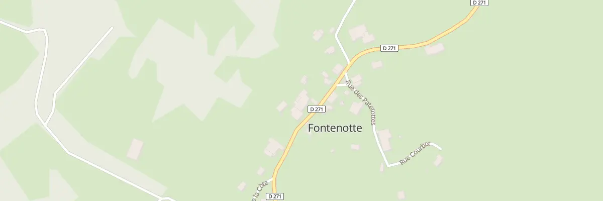 Plan du 9 Rue Principale à Fontenotte