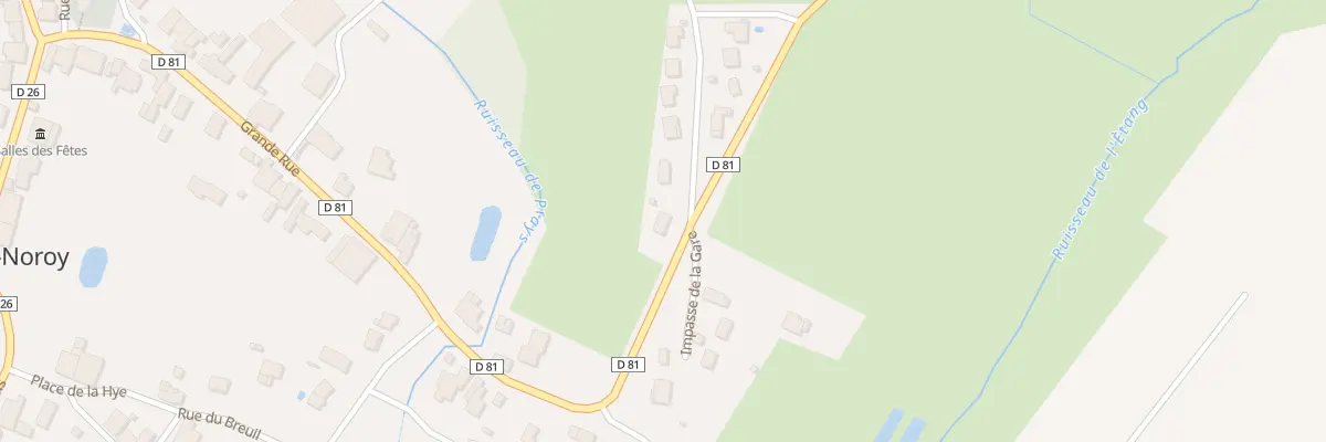 Plan du 17 Rue du Tacot à Cerre-lès-Noroy