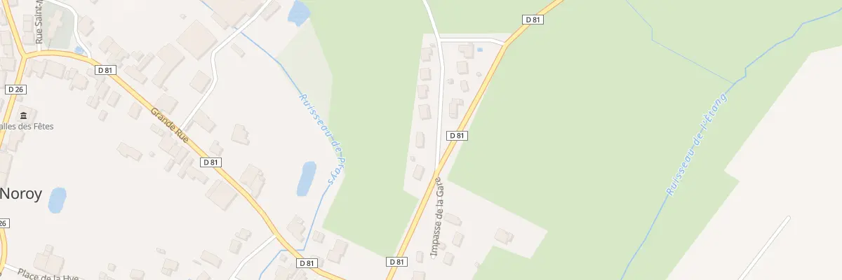 Plan du 15 Rue du Tacot à Cerre-lès-Noroy