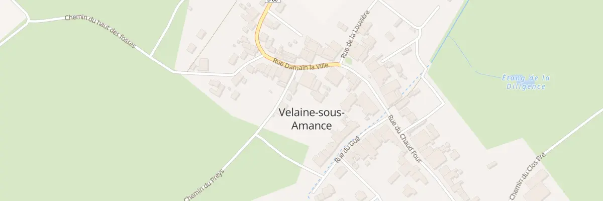 Plan du 5 Rue Damain la Ville à Velaine-sous-Amance