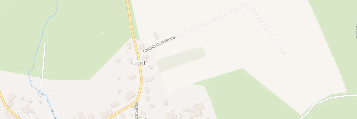 Plan du 8 Rte de la Source à Velleminfroy