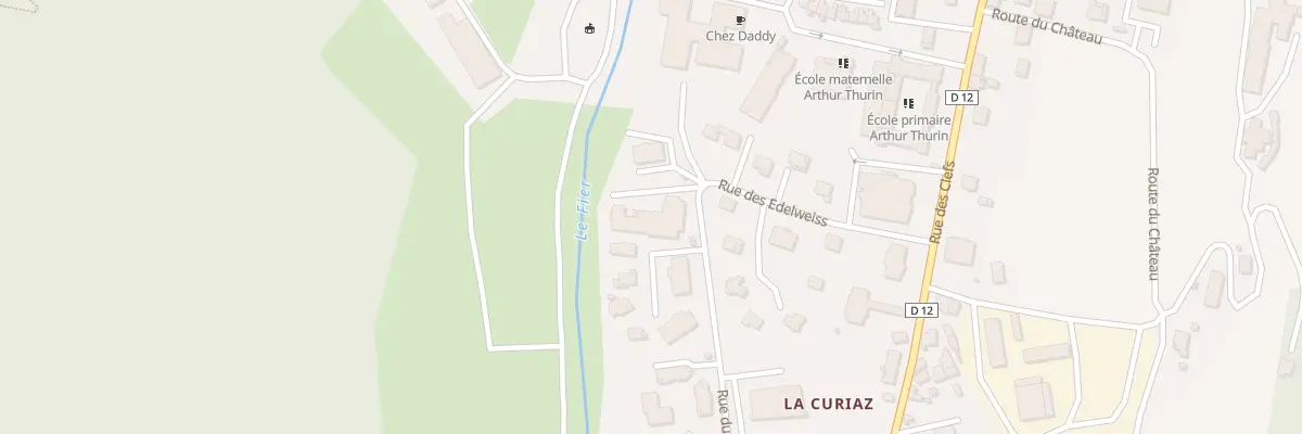 Plan du 57 Rue du Mont Charvin à Thônes