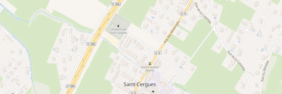 Plan du 47 All des Pauses Longues à Saint-Cergues