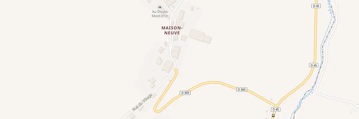 Plan du 22 Au Village de Maison Neuve à Fourcatier-et-Maison-Neuve