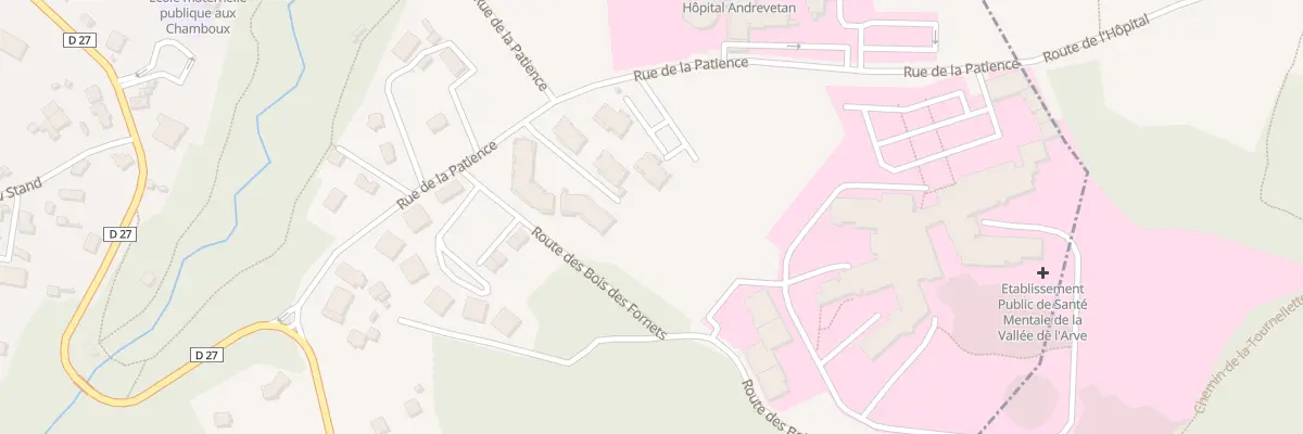 Plan du 320 Rue de la patience à La Roche-sur-Foron