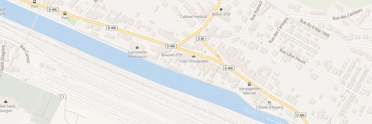 Plan du 60 Rue Gabriel Péri à Varangéville