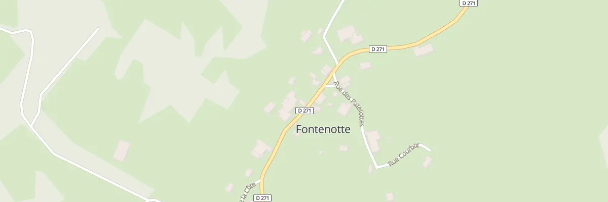 Plan du 11 Rue Principale à Fontenotte