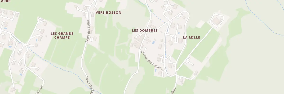 Plan du 905 Rte des Dombres à Saint-Cergues