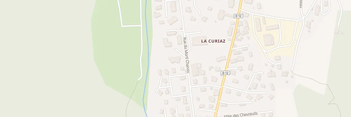 Plan du 39 Rue du Mont Charvin à Thônes