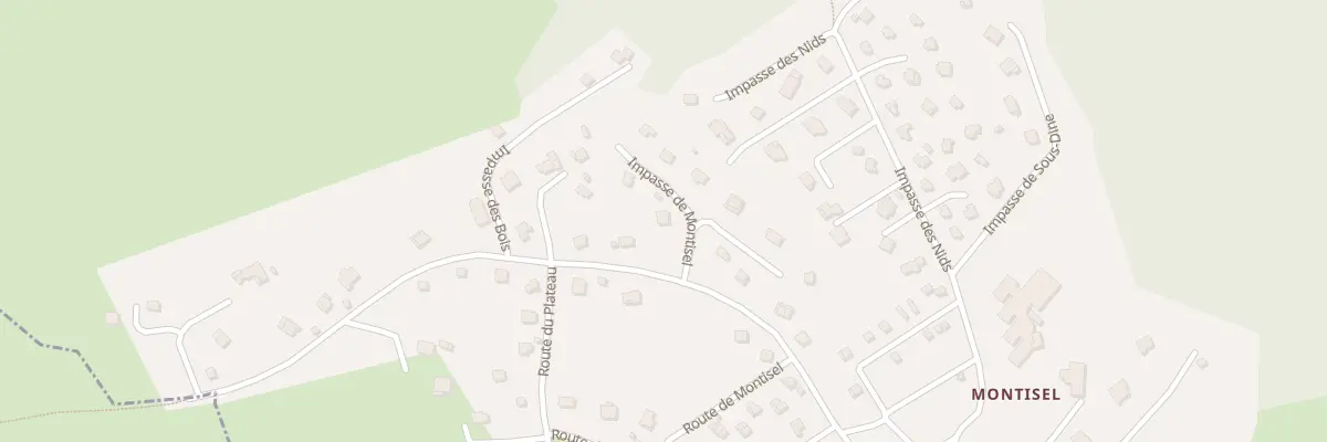 Plan du 45 Imp de Montisel à Saint-Sixt