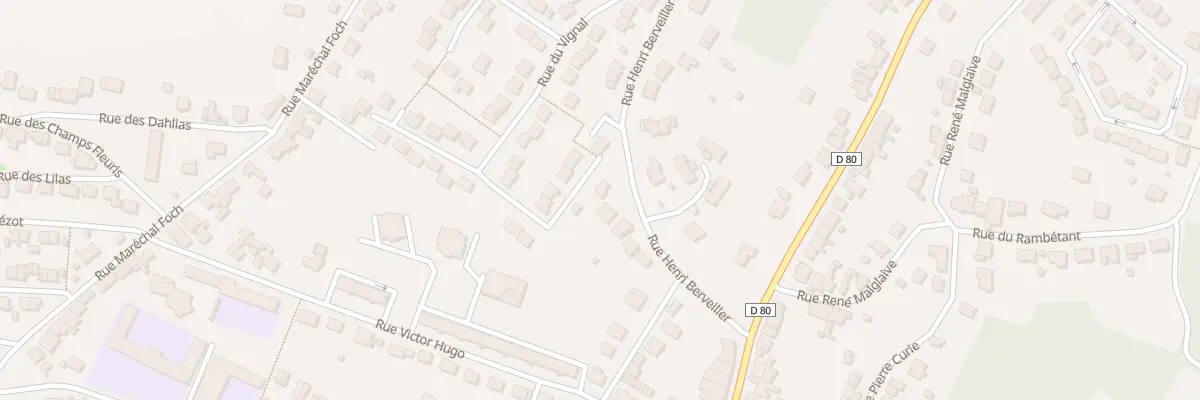 Plan du 18 Rue Henri Berveiller à Varangéville