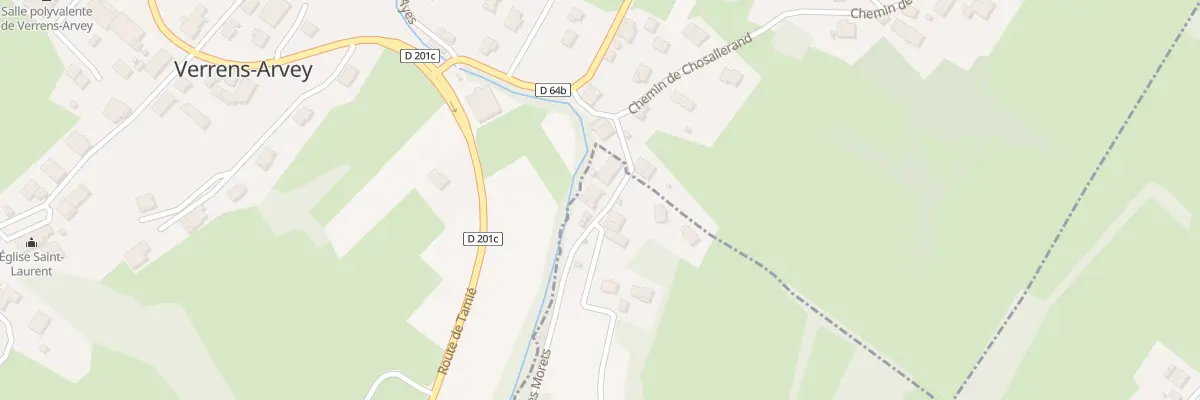 Plan du 441 Rte des Morets à Tournon