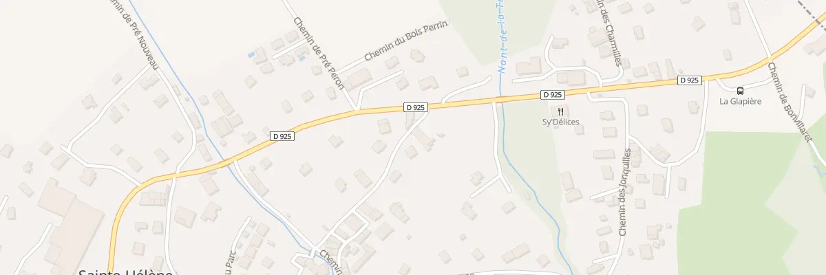 Plan du 180 Rue du Nant Bruyant à Sainte-Hélène-sur-Isère
