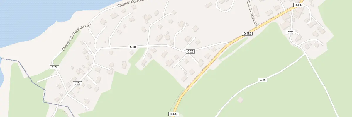 Plan du 15 Rue de la Corne à Montperreux
