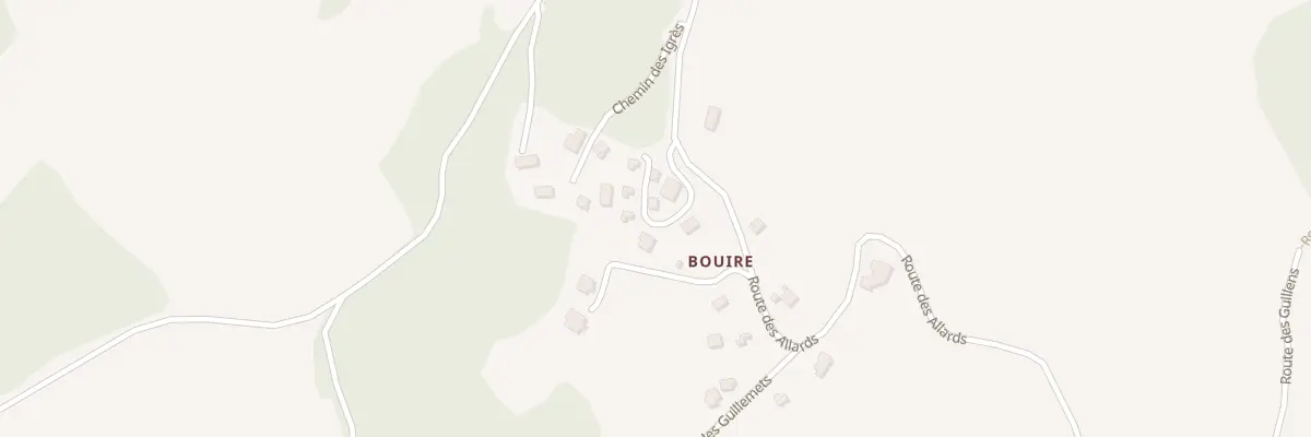 Plan du 7288 Bouire à Montclar