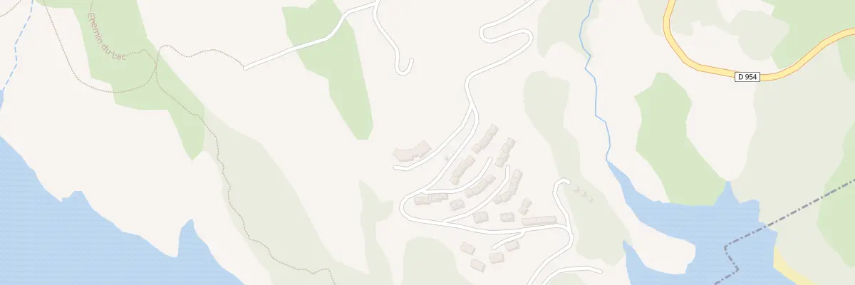 Plan du 5089 Les Broues au Sauze-du-Lac