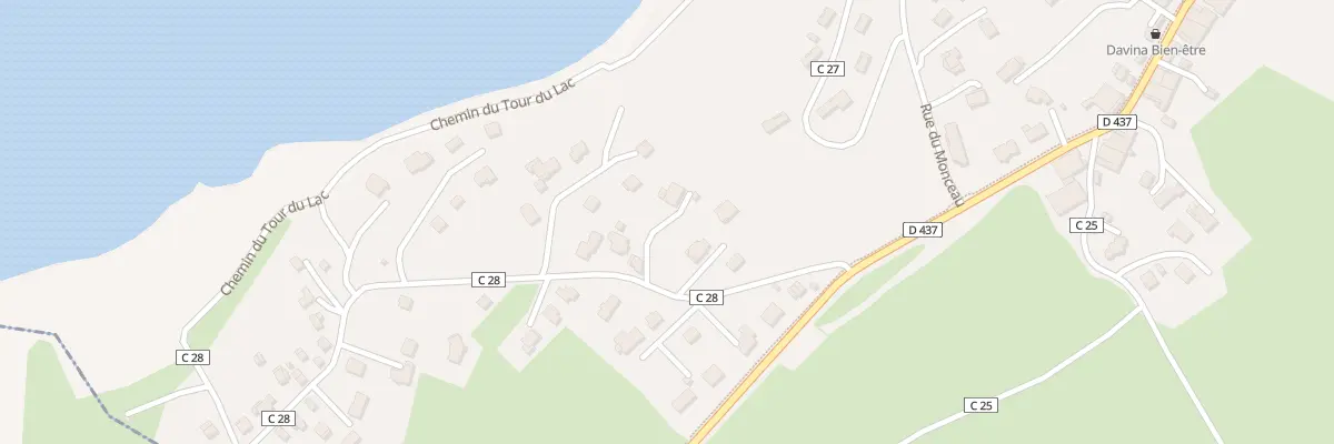 Plan du 8 Rue de la Corne à Montperreux