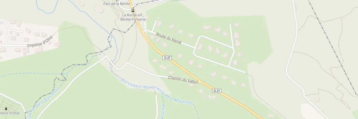 Plan du 712 Rte de Vers la Chapelle à Saint-Sixt
