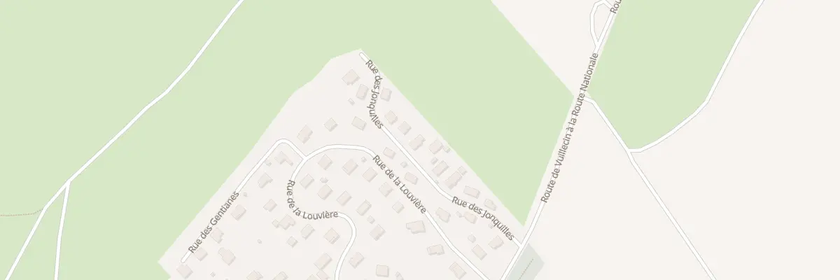 Plan du 11 Rue des Jonquilles à Vuillecin