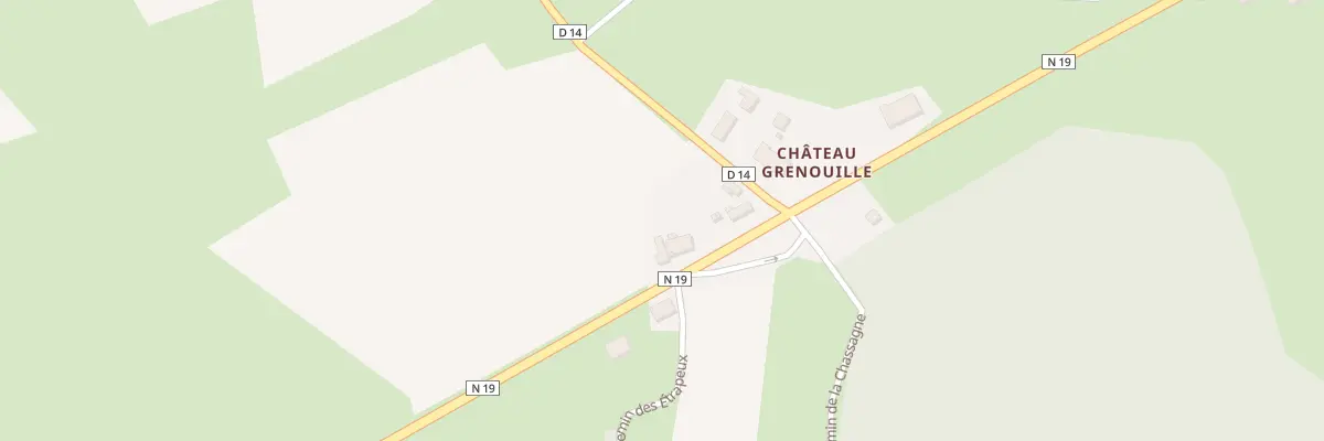 Plan du 22 Chateau Grenouille à Velleminfroy