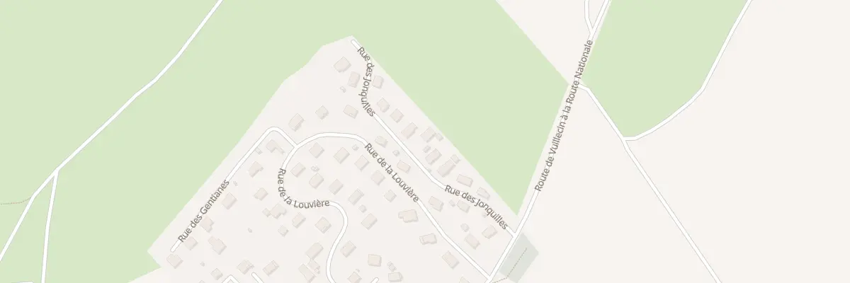 Plan du 9 Rue des Jonquilles à Vuillecin