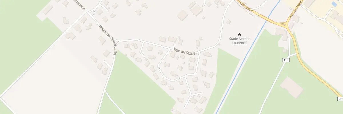 Plan du 11 Rue du Levant à Vuillecin