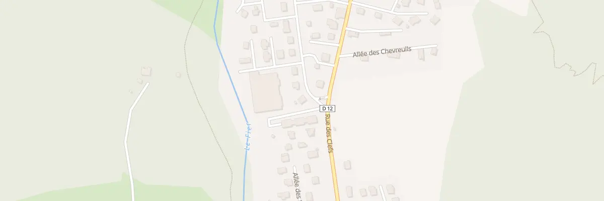 Plan du 1 Rue du Mont Charvin à Thônes