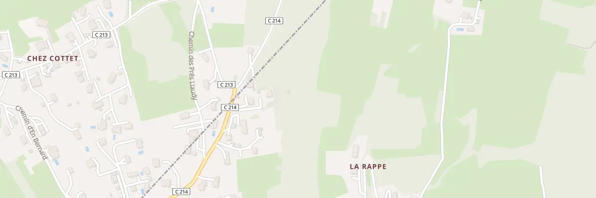 Plan du 1608 Rte d’Armiaz à Lucinges