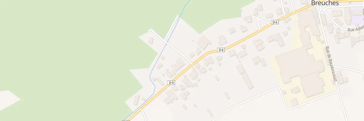 Plan du 26 Rue de Sainte Marie à Breuches