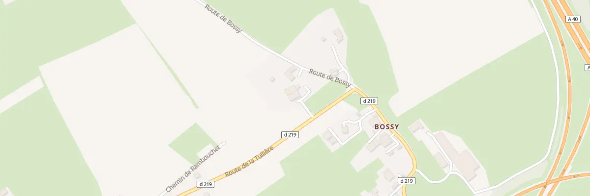 Plan du 597 Rte de la Tuilière à Scientrier