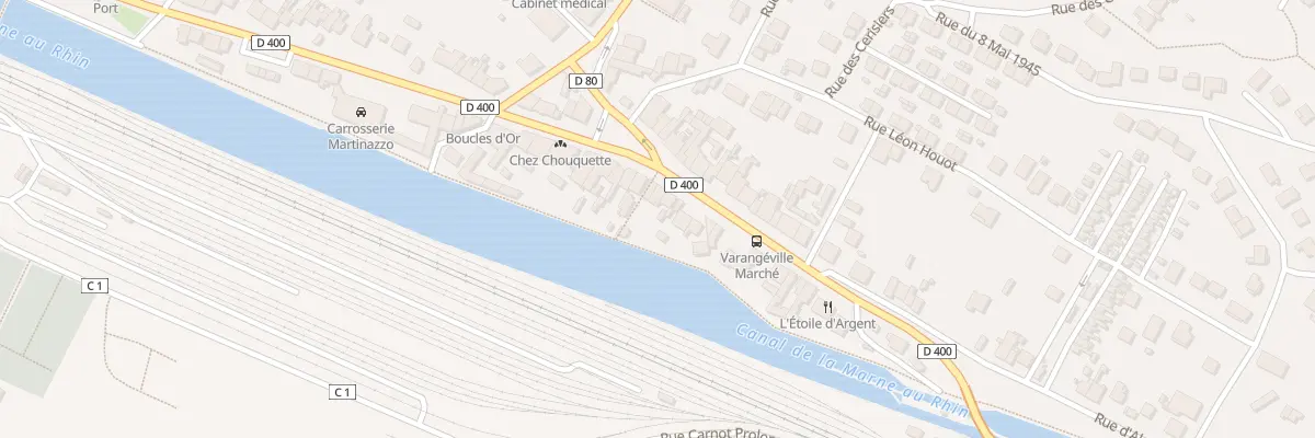 Plan du 84 Rue Gabriel Péri à Varangéville