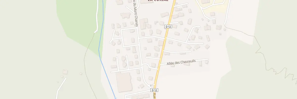 Plan du 8 Rue du Mont Charvin à Thônes