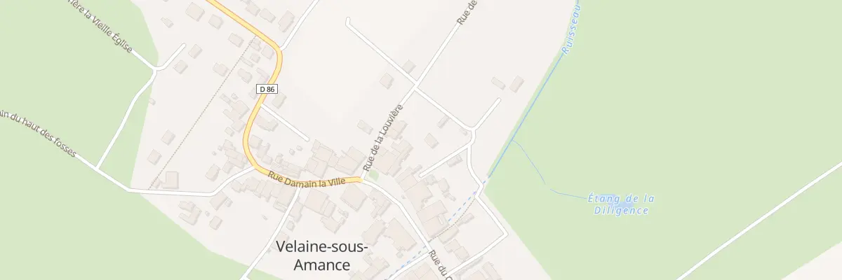Plan du 4 Rue du Chaud Four à Velaine-sous-Amance