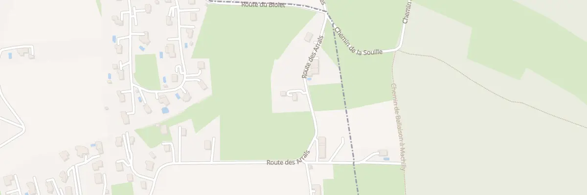 Plan du 383 Rte des Arrals à Loisin