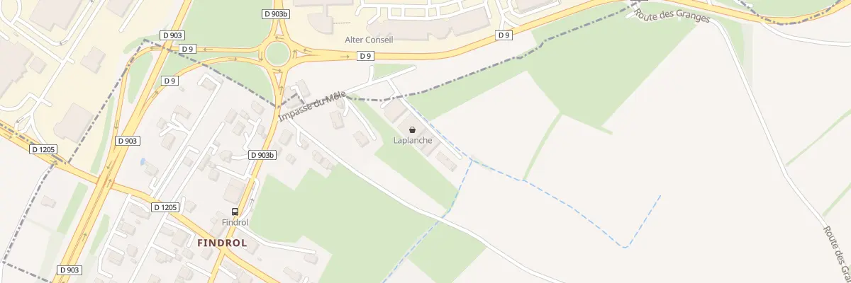 Plan du 88 Imp du Mole à Contamine-sur-Arve