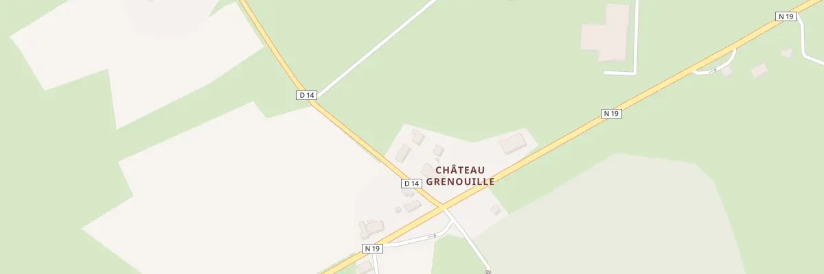 Plan du 14 Chateau Grenouille à Velleminfroy