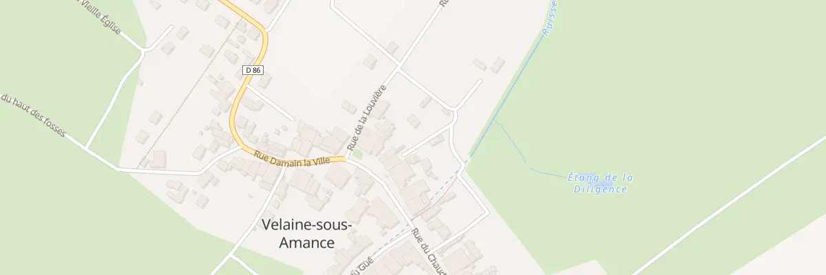 Plan du 8 Rue du Chaud Four à Velaine-sous-Amance