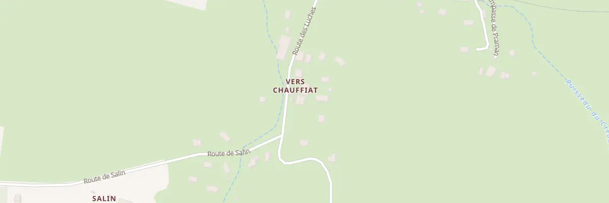 Plan du 235 Rte des Luches à Saint-Sixt