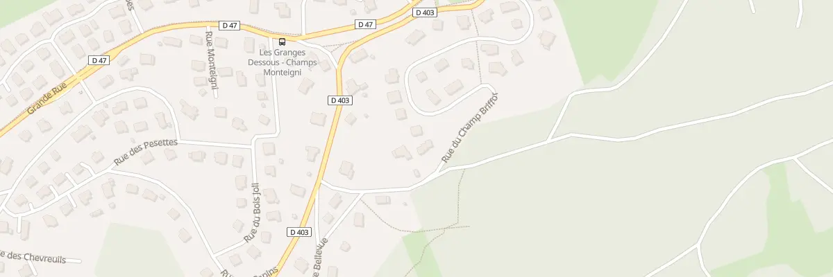 Plan du 18 Rue du Champ Briffor à Granges-Narboz