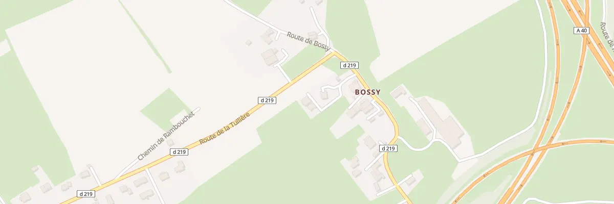 Plan du 289B Rte de Bossy à Scientrier