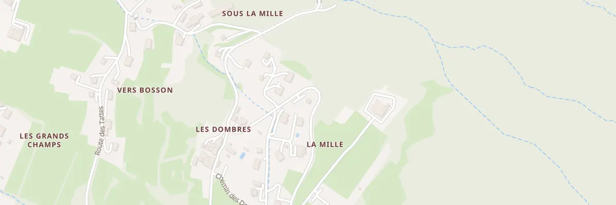 Plan du 128 Rte de Montauban à Saint-Cergues